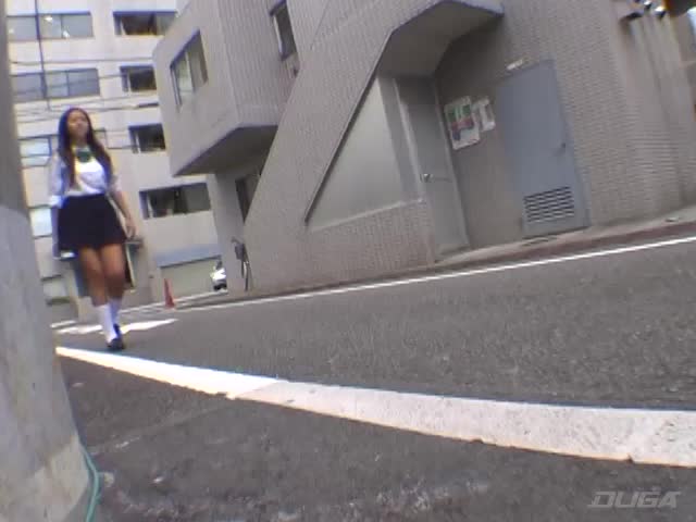 女子校生Tバックパンチラ3