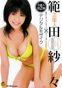 芸能人 範田紗々×デジタルモザイク