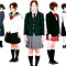 女子校生制服図鑑2010 360度ポーズ集