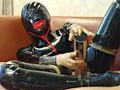 シュルレエル コンドームラバーマスクとキャットスーツ サンプル画像12