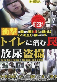 衝撃 トイレに潜む罠 放尿盗撮