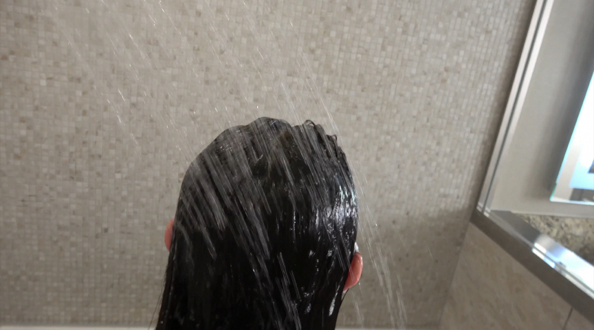 スーパーロングヘア女子○生の放課後シャンプー 卒業式 画像4