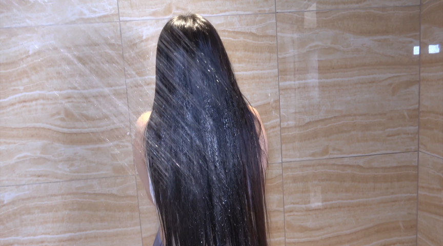 ウサ耳スーパーロングヘアちゃんの シャンプータイム 画像2