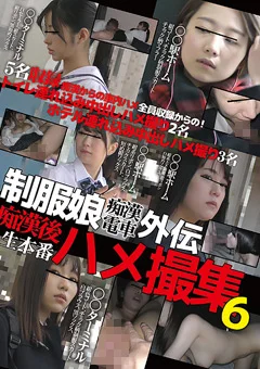 制服娘痴漢電車外伝 痴漢後生本番ハメ撮集6