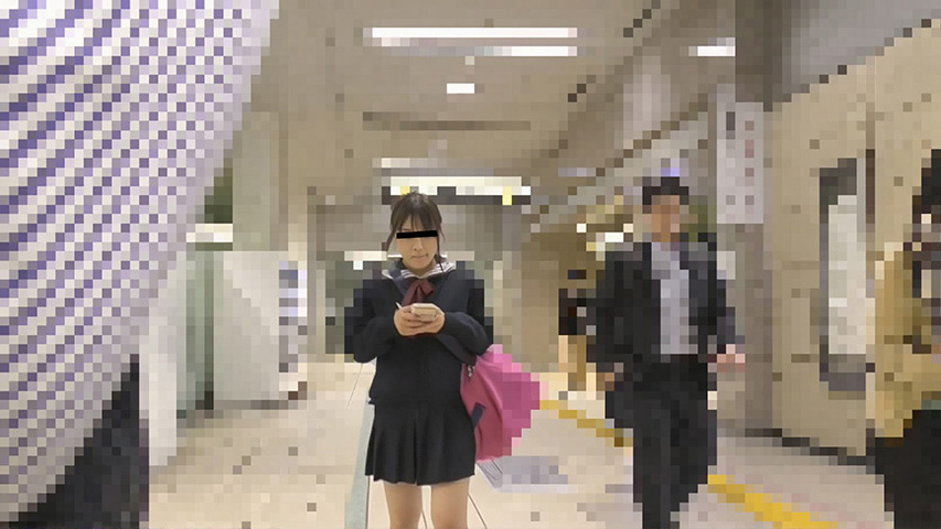 無断猥褻触ったもの勝ち!制服娘電車内痴○#6の作品画像 11