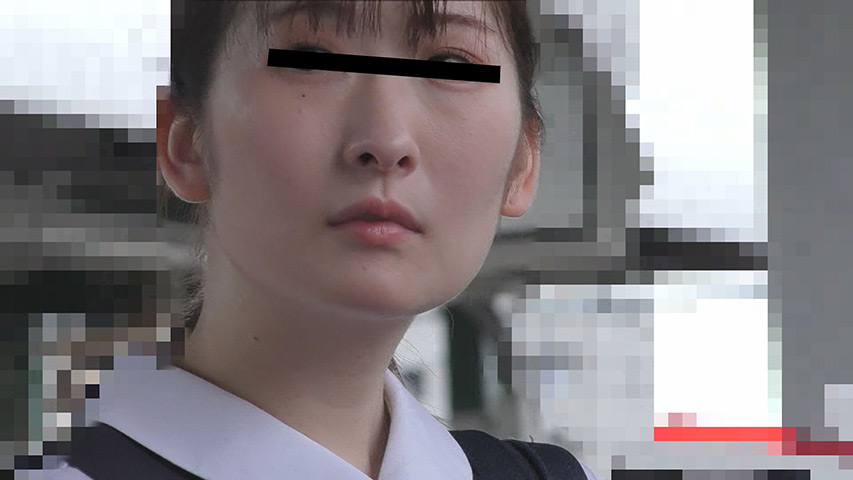 無断猥褻触ったもの勝ち！制服娘電車内痴○＃8 画像1
