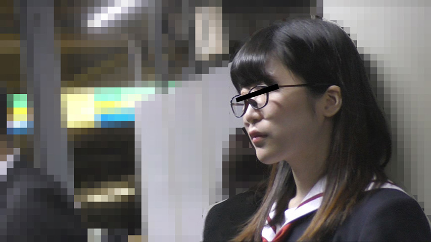 無断猥褻触ったもの勝ち！制服娘電車内痴○＃8 画像7