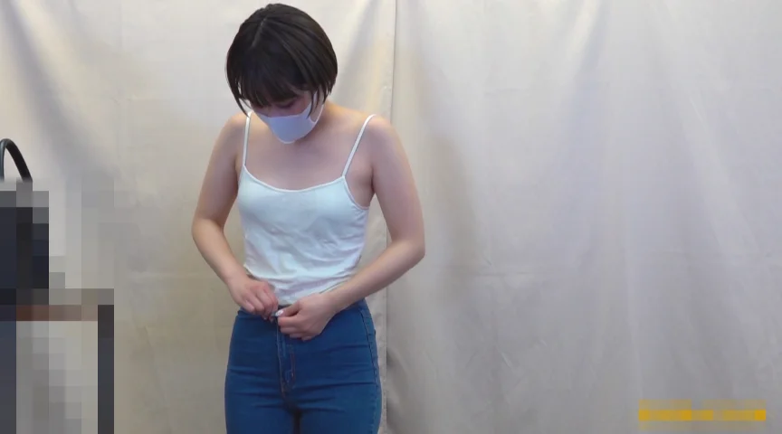 【検診着替え】【検診の裏側】健康診断に訪れた短大生