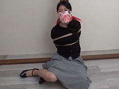 菅原花音 － 不意の拘束猿轡