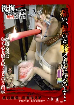 悲哀蝋燭 顔枷曳き晒 二条華