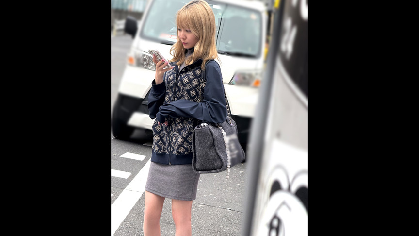 超主観ハメ撮り【スレンダー美ギャルとSEX】藍瀬ミナ 1枚目