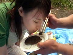 【エロ動画】ウンコバーガー・ピクニック ミムラ加奈のスカトロエロ画像