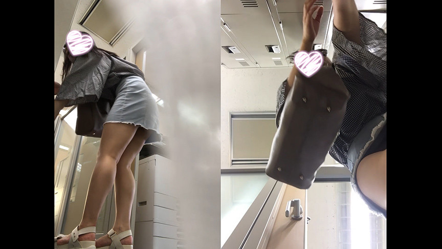 定点カメラで同僚の着替え撮ったったw みとちゃん 画像1