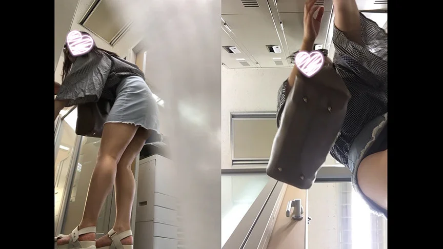 定点カメラで同僚の着替え撮ったったw みとちゃん