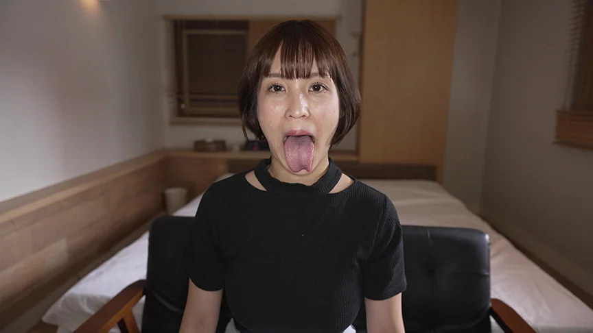 【個人撮影】玉城夏帆の舌ブラシで「汚舌苔」採取