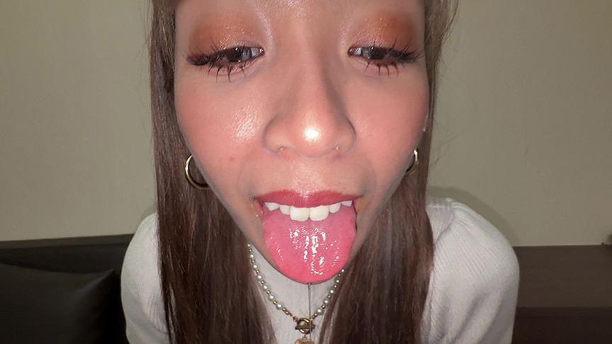 【個人撮影】若菜めあり 初喉チンコ触り＆口内観察 画像6
