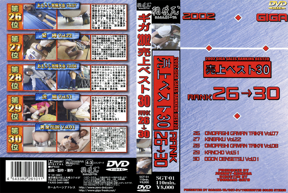 ギガ2002売上ベスト30 RANK26→30 パッケージ画像